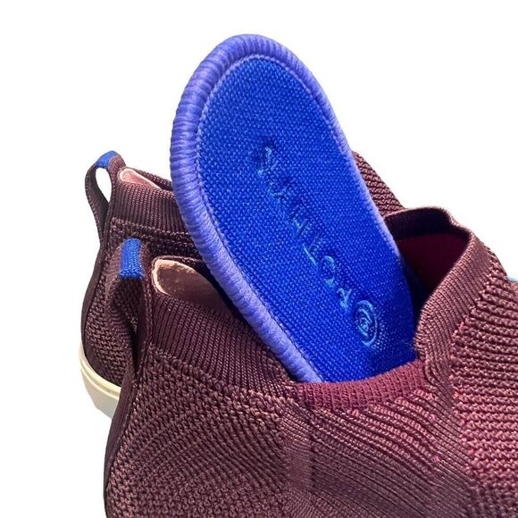 ROTHY’S The Chelsea Berry Lattice Knit High Top Sneaker Ankle Boots Shoes 13‎ - Picture 6 of 10